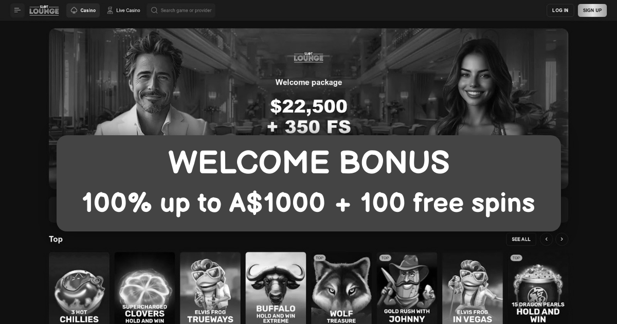SlotLounge Casino: Top Online Slots Australia